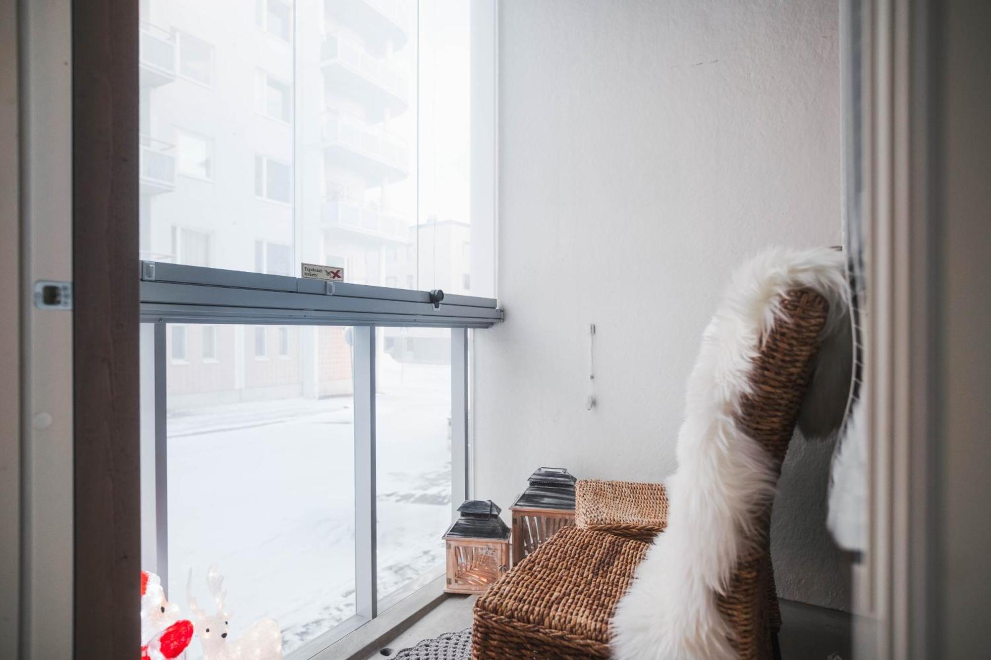 Cozy City Apartment With Sauna Рованиеми Экстерьер фото